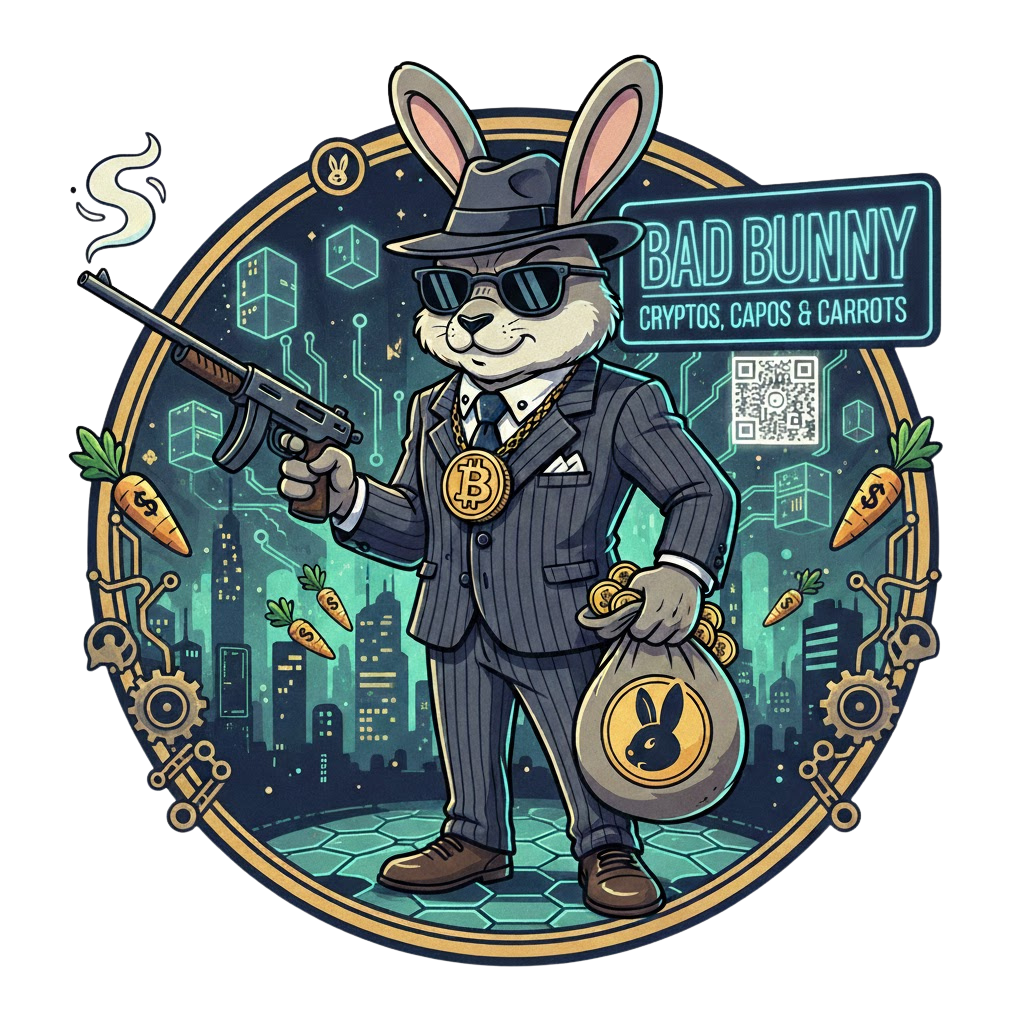 Bad Bunny Coin Mascot